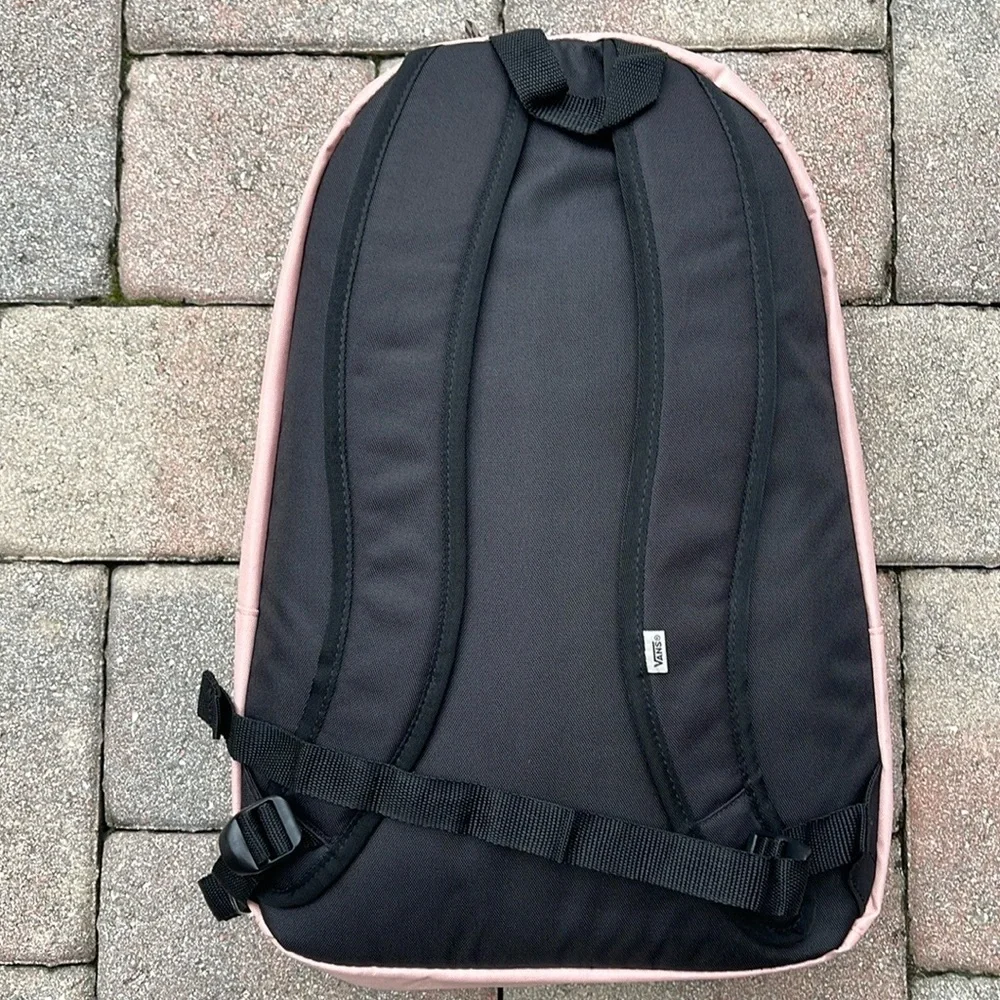 Vans Ranged 2 Prints Adult Laptop Backpack One Size (Coral Cloud-asphalt) NWT